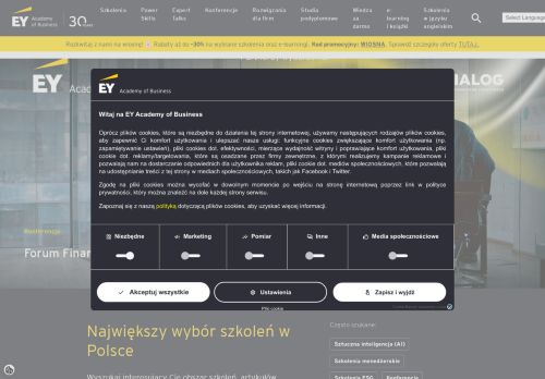 ERNST & YOUNG Sp. z o.o. ACADEMY OF BUSINESS Sp. k.