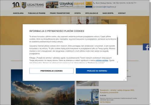 Kancelaria Transportowa
LEGALTRANS Sp. z o.o.